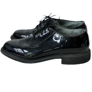 Bates 00941B Military Uniform High Gloss Oxfords 9.5D Vibram Sole Made in USA